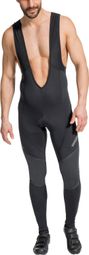 Vaude Active Warm Bib shorts Black/Silver