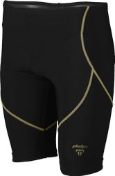 Michael Phelps MPulse Jammer Tech Herren Badehose Schwarz Gold 