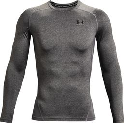 Under Armour Heatgear Armour Men's Grey Long Sleeve Compression Jersey