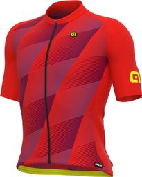 Alé Square Short Sleeve Jersey Red