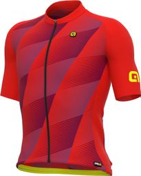 Maillot Alé Square Mangas Cortas Rojo