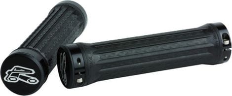 RENTHAL Lock-on Grips TRACTION Ultra Tacky Black