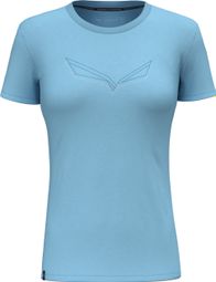 Dames Salewa Pure Eagle Frame T-shirt Blauw