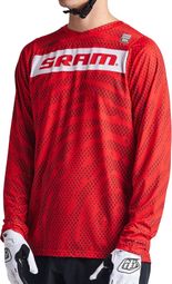 Troy Lee Designs Skyline Air Sram Red Long Sleeve Jersey