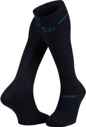 BV SPORT Light Run Compression Running Socks Black