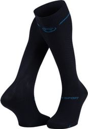 Calcetines de running BV SPORT Light <strong>Run Compression</strong> Negro