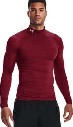 Maillot de compresión Under Armour ColdGear Rojo para hombre