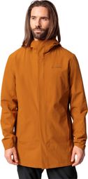 Men's Lined Cycling Parka Vaude Cyclist II Brown