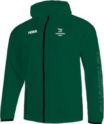 Hoka Les Templiers Wasserdichte Jacke Grün Mann