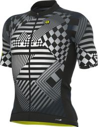 Maglia manica corta Alé Checker grigia