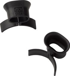 RockShox kabel-/slanggeleider (2 stuks) zwart