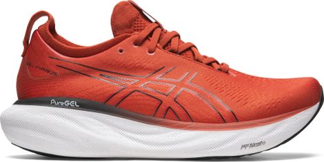 Zapatillas de Running Asics Gel Nimbus 25 Rojo Naranja