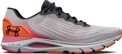Under Armour HOVR Sonic 6 Breeze Running Shoes White Pink Orange