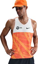 Débardeur Nike AeroSwift NN Orange/Blanc Homme