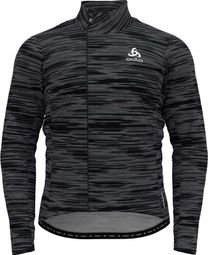 Odlo Zeroweight Ceramiwarm Grey Black Zip Top