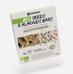 3 Aptonia Seeds and Almonds Organic Energy Bars 30g