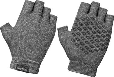 GripGrab Freedom Knit Short Finger Gloves Charcoal