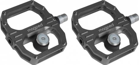 Prodotto ricondizionato - Coppia di pedali magnetici Magped Sport 2 (magnete 100N) Grigio