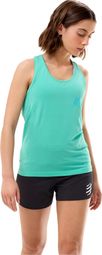 Compressport Performance Blue Women's Tank Top