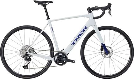 Bicicletta da strada elettrica Trek Domane+ ALR 5 Sram Apex XPLR 12 V 360 Wh coppia 60 Nm 700 mm Grigio Plasma Pearl 2027