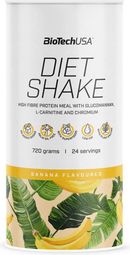 Diet Shake (720g) - Biotech Usa - Banane - Substituts De Repas