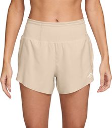 Short Nike Trail 4in Beige Femme
