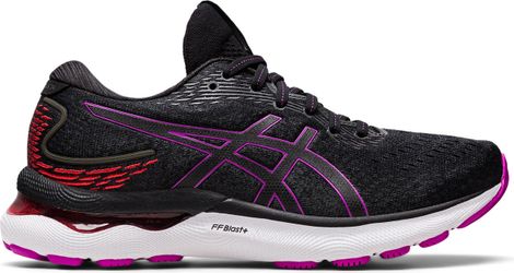 Asics Gel Nimbus 24 Black Purple Women's Running Shoes
