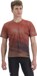 T-Shirt Technique Sportful Flow Giara Rouge