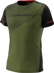 Men's Dynafit Alpine Khaki short-sleeve jersey