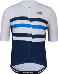 Maillot de cyclisme homme CHALLENGER bleu/blanc