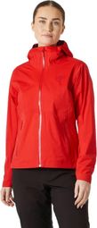 Giacca Helly Hansen Momentum 3L Donna Rosso