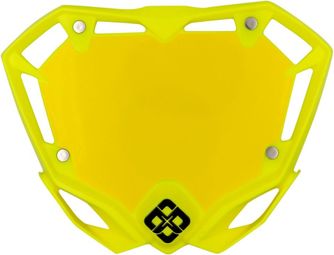 Pride Racing Air PRO plaat Fluorescerend geel