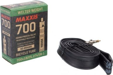 Maxxis Welter Peso 700 mm Cámara de aire Presta 48 mm