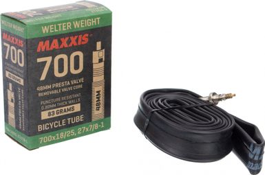 Maxxis Welter Weight 700 mm Inner Tube Presta 48mm