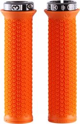 Coppia di manopole SB3 Logo 2 Arancione/Nero