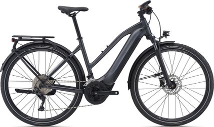 VTC Électrique Giant Explore E+1 STA Shimano Deore 10V 625 Wh 700 mm Gunmetal Noir