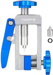 Outil Toopre Multifonction 2 en 1 pour Durite de Frein Hydraulique Coupe-Durite et Pince d'Insertion