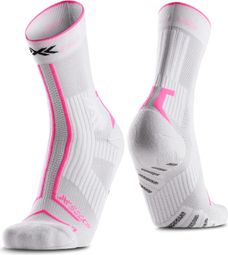 Calzini X-Socks Trailrun TerraSkin Expert Crew Bianco/Rosa