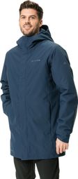 Men's Lined Cycling Parka Vaude Cyclist II Blue