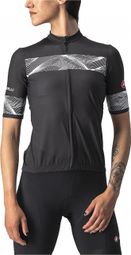 Castelli Fenice Jersey Schwarz / Weiß