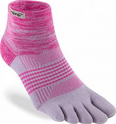 Chaussettes à orteils de running Trail Midweight Mini-Crew Coolmax femme