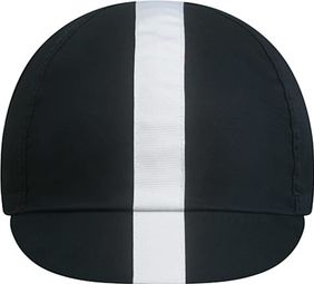 Gorra de carretera Rapha II Negra/Blanca