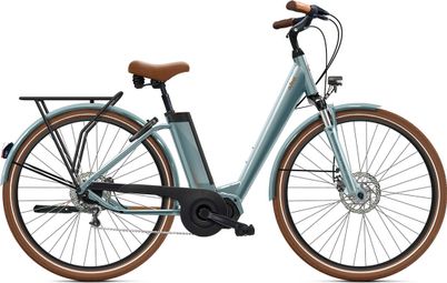 Bicicleta eléctrica de ciudad O2 Feel iVog City Boost 6.1 Univ Shimano Nexus 5V 360 Wh 26'' Gris Perle
