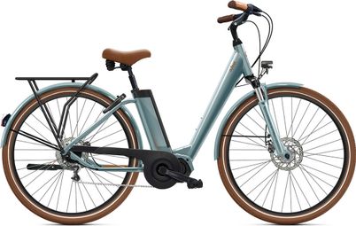 O2 Feel iVog City Boost 6.1 Univ Shimano Nexus 5V 360 Wh 26'' Gris Perle 2023 Elektrische Stadsfiets