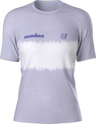 Maglietta Compressport Performance Ironman 2026 Viola/Bianco Donna