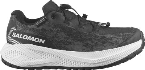 Scarpe da corsa Salomon Aero GRVL Waterproof Nero/Bianco per bambini