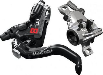 Magura Bremse MT8 Pro vorne/hinten (ohne Scheibe) Schwarz/Chrom