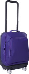 Evoc Purple and Black 4-Wheel Suitcase 