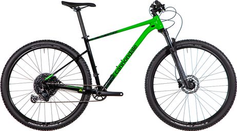 Bicicleta de montaña semirrígida cannondale trail sl 3 29'' shimano deore 10v verde/negro