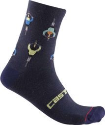 Castelli Aperitivo 15 Dark Grey Socks